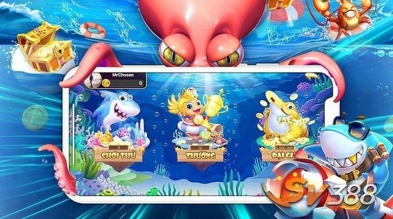 Sv388 cung cấp đa dạng các thể loại game bắn cá để người chơi lựa chọn